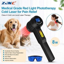 LLLT Cold Laser Therapy for Humans  Pets 8W 650nm 808nm Arthritis Pain Relief