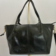 Patricia Nash Argenta Tote Satchel Vintage Distressed Green Leather