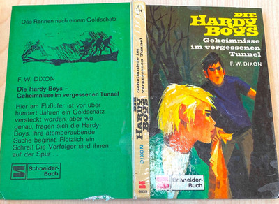  Hardy Boys - Geheimnisse im vergessenen Tunnel. F.W. Dixon - Jugendbuch JM   