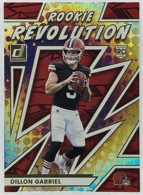 2025 Panini Donruss Dillon Gabriel Rookie #38 Rookie Revolution Browns NFL