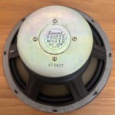 Sansui W-110 12" Woofer Speaker from SP-1700 Tested Working, Free Shipping