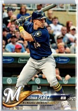 2018 Topps - Hernan Perez #455 Milwaukee Brewers