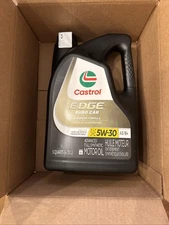 Castrol Edge Euro Car SAE 5W-30 Fully Synthetic Motor Engine Oil 5 Quart