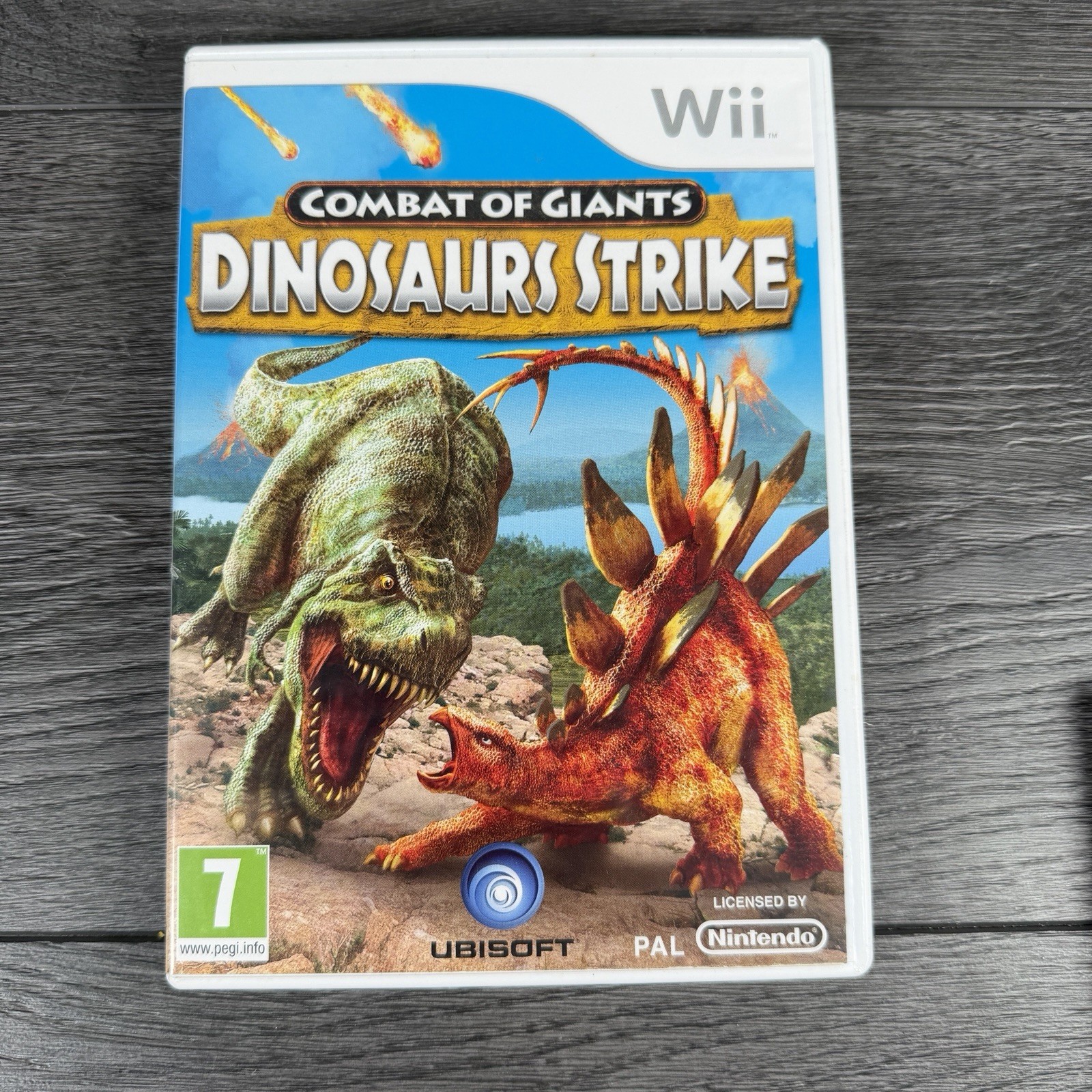 Combat of Giants Dinosaurs Strike Nintendo Wii Video Game