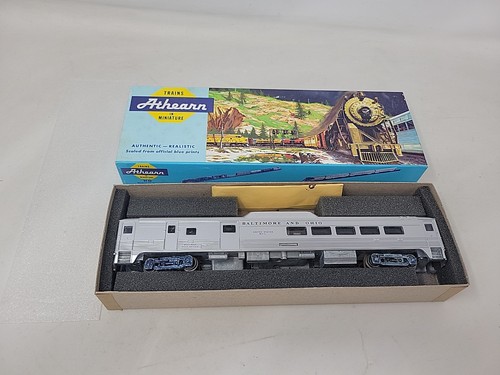 HO Athearn 2178 Baltimore and Ohio RDC-3 RTR Post Office Powered Unit ...
