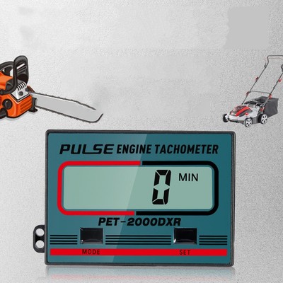 Handheld digital induction chain saw tachometer petrol engine tachometer