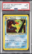 2001 POKEMON NEO DISCOVERY 1ST EDITION #8 POLITOED-HOLO PSA 9 on eBay