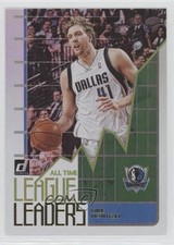 2020 Panini Donruss All-Time League Leaders Green Flood Dirk Nowitzki HOF 0ak2