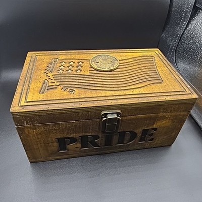 Navy Plywood Box