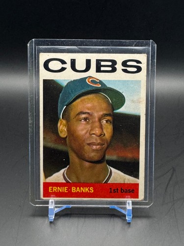 Ernie Banks #55 1964 Topps card