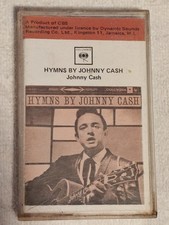 Johnny Cash"Hymns By Johnny Cash" Cassette Album Jamaica Press RARE    