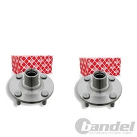 2X Febi Radnabe Vorne Links+Rechts Passend FüR Toyota IQ Yaris