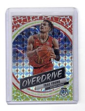 2019-20 Panini Mosaic #22 Trae Young Overdrive