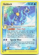 Golduck Rare EX Sandstorm SS Water 17/100 2003 NM