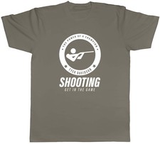 Image of Personalised The Power Of A Champion Shooting Sport Mens Unisex T-Shirt Tee Gift