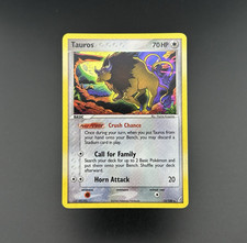 Pokemon Card TCG EX Crystal Guardians Tauros 12/100 Cosmos Holo 2006 MP on eBay