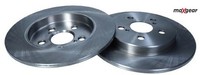 2X Bremsscheibe Maxgear 19-4755 2 Bremsscheiben Hinterachse Hinten