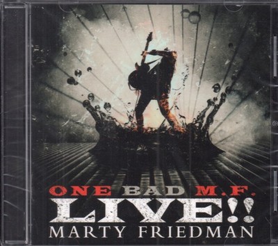 Marty Friedman One Bad M.F. Live!! CD USA Prosthetic 2018 Brandneu Versiegelt