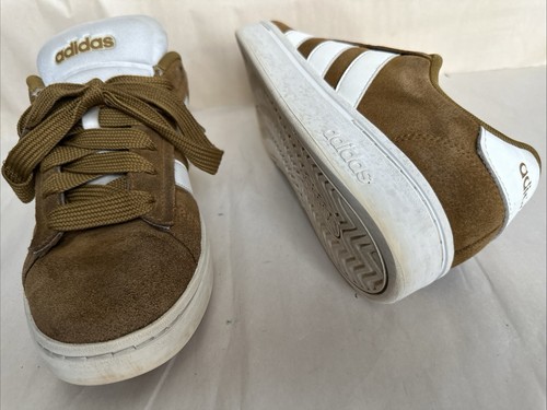 Adidas Grand Court Alpha 00s Men’s Size 9.5 Tennis Brown Suede Sneakers IH3843 - Picture 16 of 24