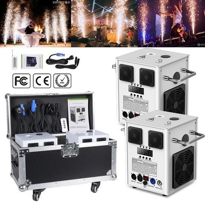 700W Cold Spark Machine Stage Effect DMX Firework Machine DJ Party Wedding