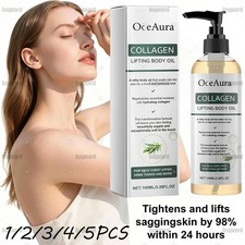 1-5Pcs Collagen Firming Body Oil, New Advanced Collagen Oil for Skin Tightening