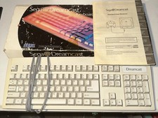 Sega Dreamcast Keyboard Model HKT-7620 OEM Authentic W/box  Manual