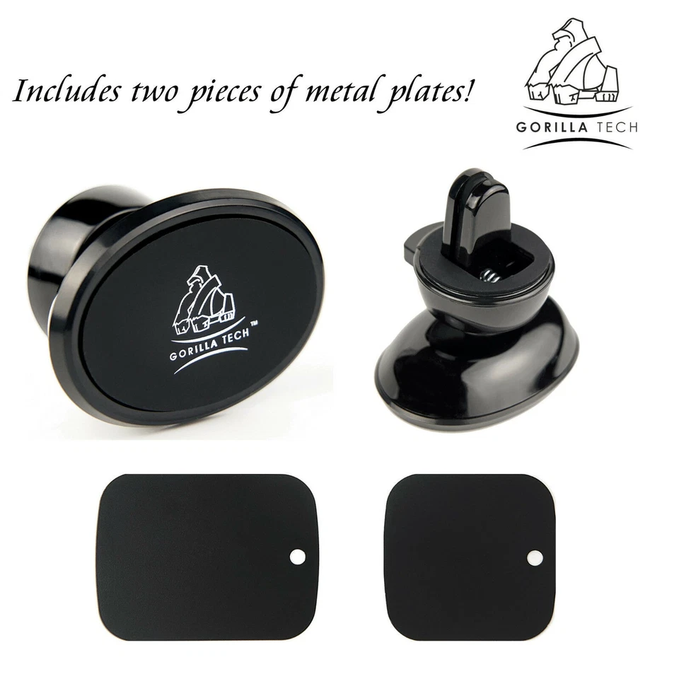 Ultra Compact Car Air Vent Mount phone holder 8 strong magnets Strong hold New - Image 3 of 4