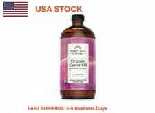 Heritage, Organic Castor Oil, 32 fl oz 946 ml 