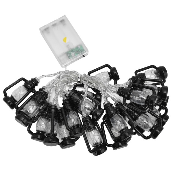 20LED String Light 9.8Ft Warm Retro Halloween Kerosene String Light For Gard Set-image