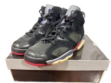 Nike Air Jordan 6 Retro Black Detroit Pistons 2010 Size 10.5 Rare OG Box
