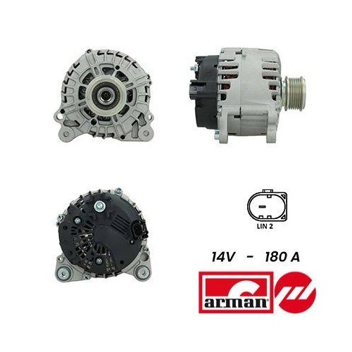 Alternateur Sidat de rechange pour berline allemande Audi VW et Skoda
