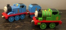 VTG 2002 Thomas Friends Take Along Take N Play PERCY DIECAST Magnetic Train Lot