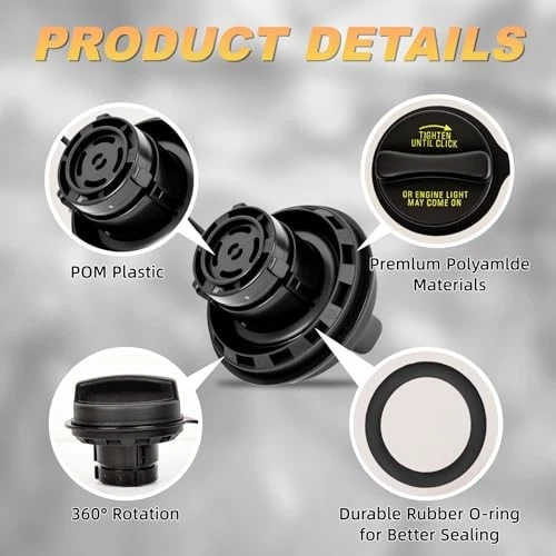 Gas Cap FC975 XU5Z-9030-MA for Ford F-150 F-250 F-350 1997–2009 - Image 3 of 4