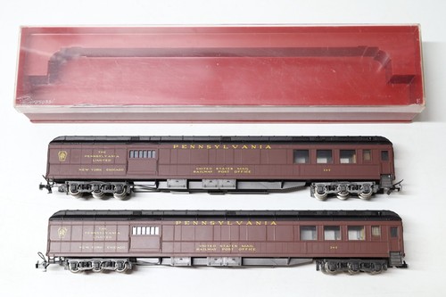 2 x Rivarossi OO 2733 Pennsylvania New York Chicago Railway Post Office 342 | Zustand: Used