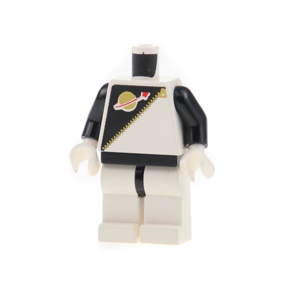 1x LEGO Minifigure Astronaut Torso And Legs B-Ware Worn Sp036 970c01 973p6bc01