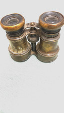 Kleines Fernglas antik milit&auml;ry Marine Messing Sammler Liebhaber