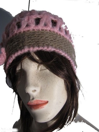 ROXY Ladies GIRLS HAT CAP BEANIE Knit Knitwear PINK - OLIVE Genuine new - Picture 3 of 3