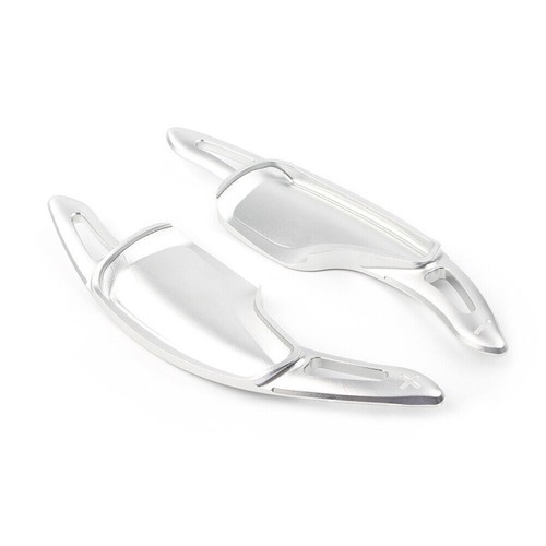 Steering Wheel Shift Paddle Shifter Extension Fit Chevrolet Camaro 16-18 Silver - Picture 7 of 11