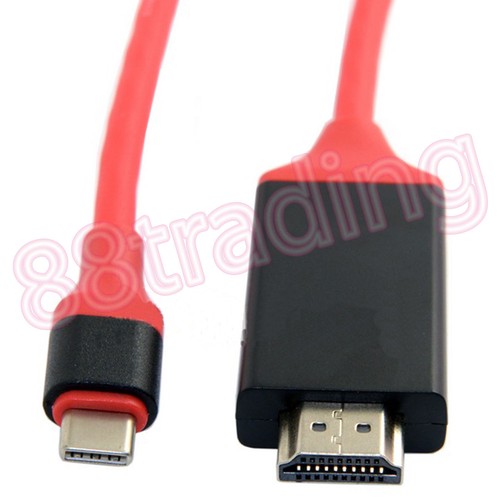 Typ C USB auf HDMI HDTV Kabel Adapter TV AV Out für Huawei P30 Pro und P30 - Bild 6 von 6