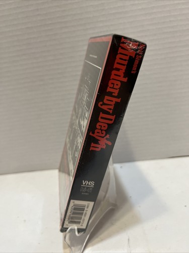 Murder By Death VHS Sealed Watermark 1985 Peter Falk RCA Columbia READY TO GRADE - Picture 4 of 7