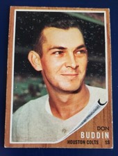 1962 Topps Don Buddin Houston Colts #332