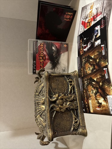 God Of War 3 Ultimate Collector's Edition w/Pandora's Box CIB (PS3, 2010)
