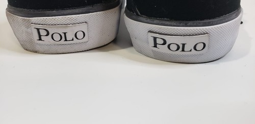 Polo Ralph Lauren Herren Canvas Schnürschuhe Turnschuhe Schuhe Größe 13 D - Bild 4 von 12