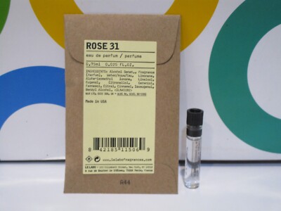 LE LABO ~ ROSE 31 EAU DE PARFUM SPRAY ~ 0.025 OZ VIAL