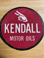 Kendall Motor Oil Petro Vintage Woven Uniform Workwear Rare Iron-on Patch 🛢️