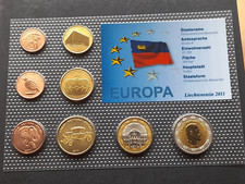 EUROPA  Euro Set Liechtenstein 2011  - eingeschweißt - NEU !