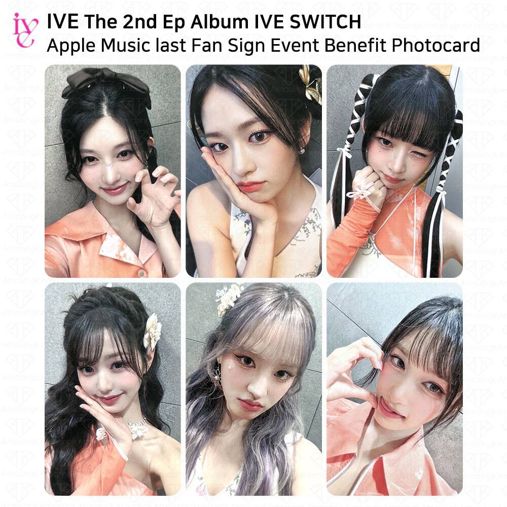 Fan Sign I've IVE The 2nd EP Album IVE SWITCH Apple Music Last Fan Sign Event ...