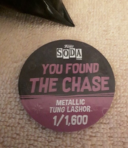 Masters of The Universe Tung Lashor Metallic Pop Soda Chase LE 1 Of 1600 Open - Picture 3 of 6