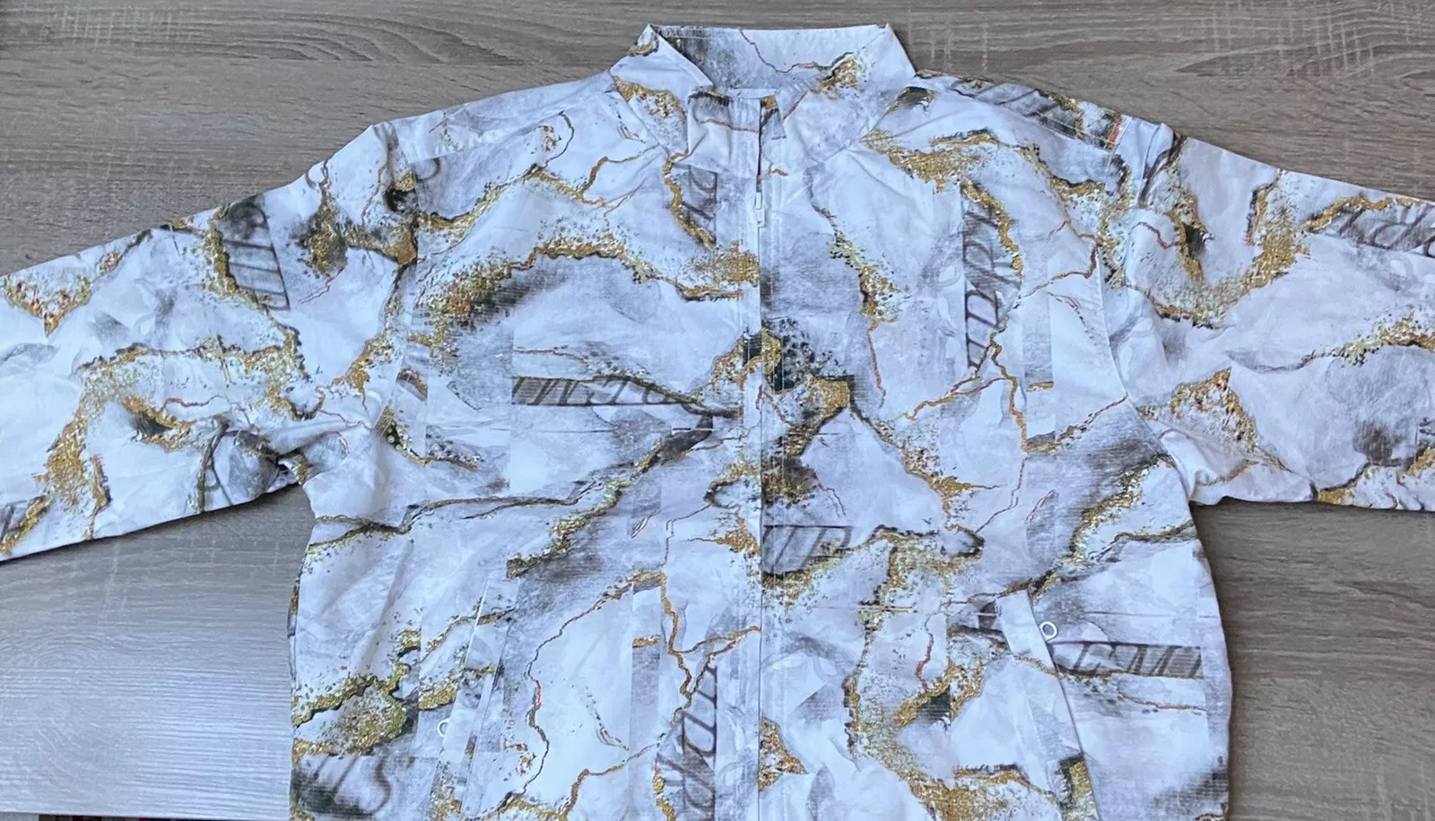 Veste de piste en marbre Supreme pour homme taille moyenne
