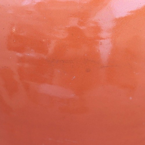 Huge Bauer 17" Rebekah Vase Rust Orange Matt Carlton 1930s Vintage Pottery Floor - Picture 12 of 24